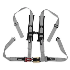 DragonFire Racing 521274 H-Style 4-Point 2 in. Buckle Grey Harness