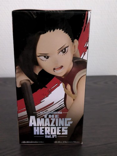 FIGURINE MY HERO ACADEMIA - MOMO YOAYOROZU THE AMAZING HEROES - BANPRESTO - Imagen 5 de 5