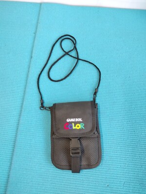 Nintendo Game boy Color Carry Travel Case Pouch Bag Black with