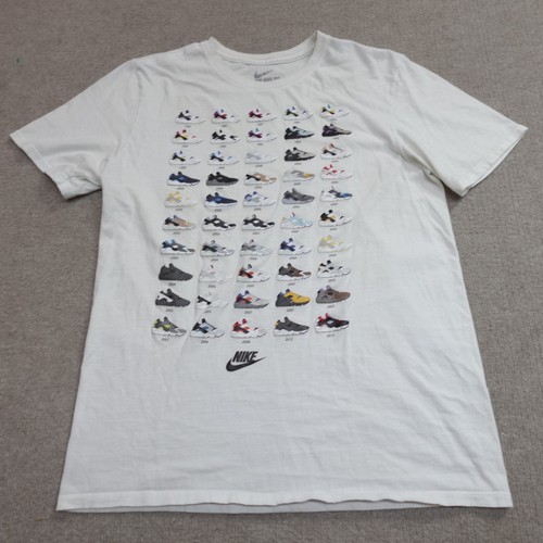 Nike Shirt Medium White Huarache Through the Years 1991 - 2012 - Picture 2 of 9