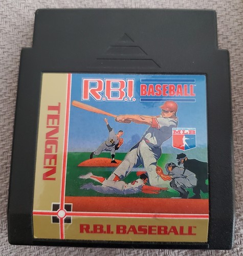 NINTENDO ~ NES ~ * TENGEN * ~ R.B.I. BASEBALL ~ VIDEO GAME - Picture 3 of 3