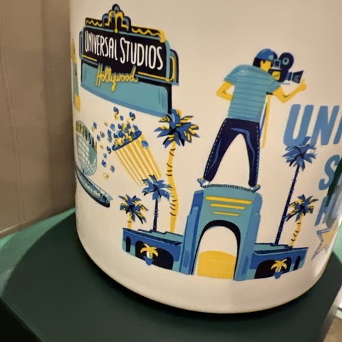 Universal Studios Hollywood Starbucks Discovery Series Ceramic Mug 14 Oz NEW - Picture 5 of 5