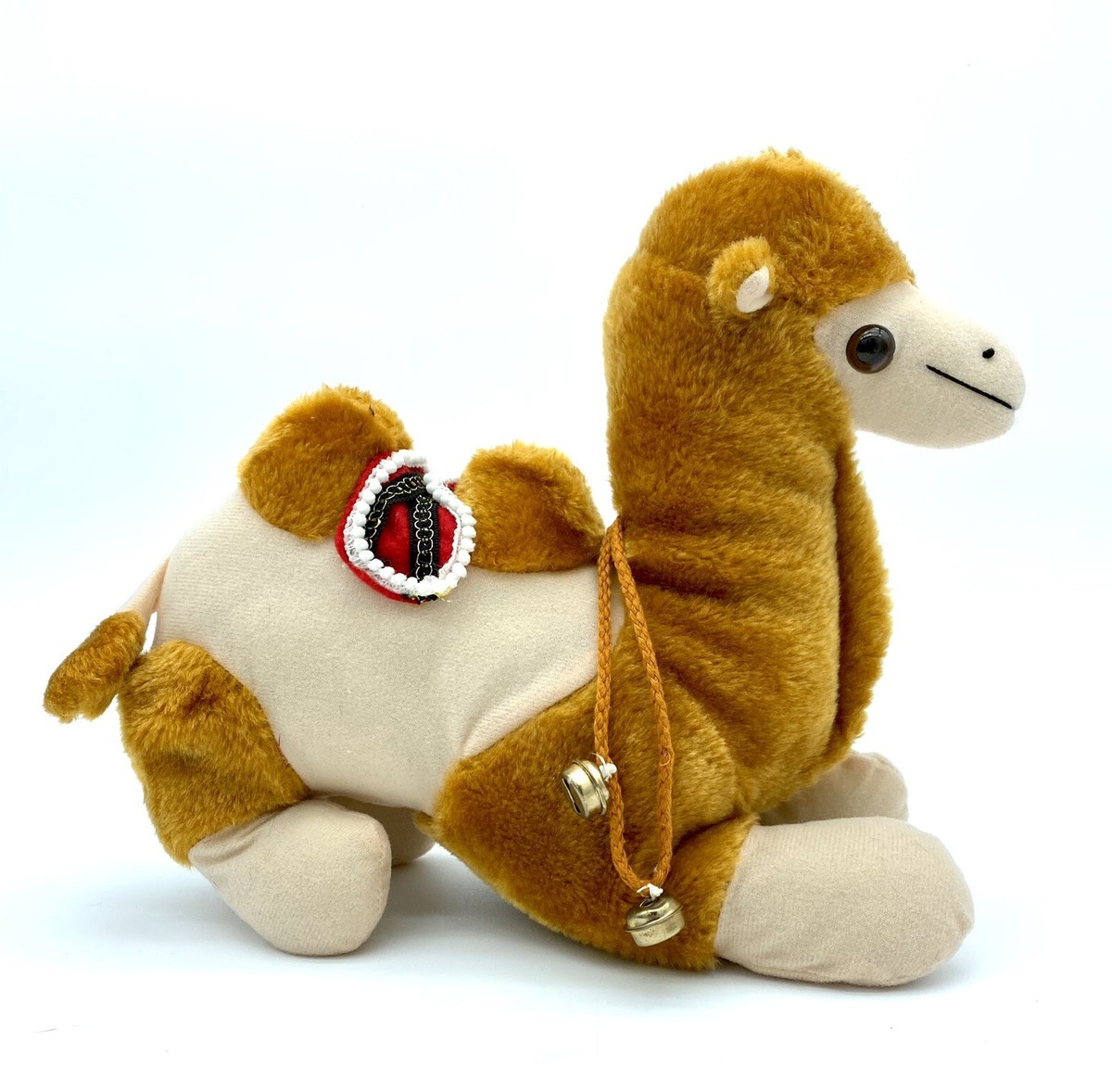 小物 HYEON ted stole camel 11” EGYPT Souvenir Two Toned Camel Stuffed Plush, Bells