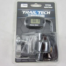 Trail Tech TTO Temperature Meter Digital Gauge 19mm In-Line Hose Sensor 742-EH1