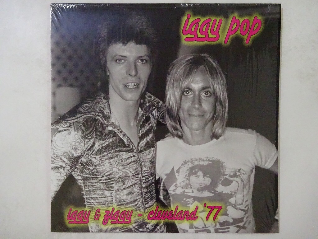Iggy Pop with David Bowie Cleveland '77 Cleopatra CLO 1417 US Pink