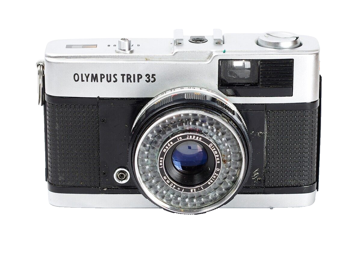 Olympus Trip 35 with Olympus D.Zuiko 2.8/40mm Lens No.679908
