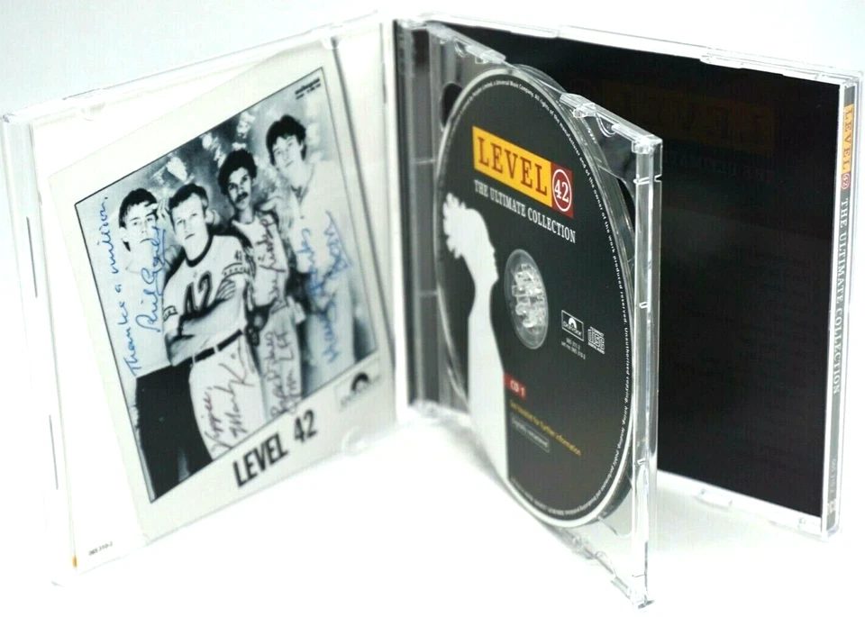 Level 42 : The Ultimate Collection - (2CD Anthology Album) - Mark King - HTF - Image 3 of 4
