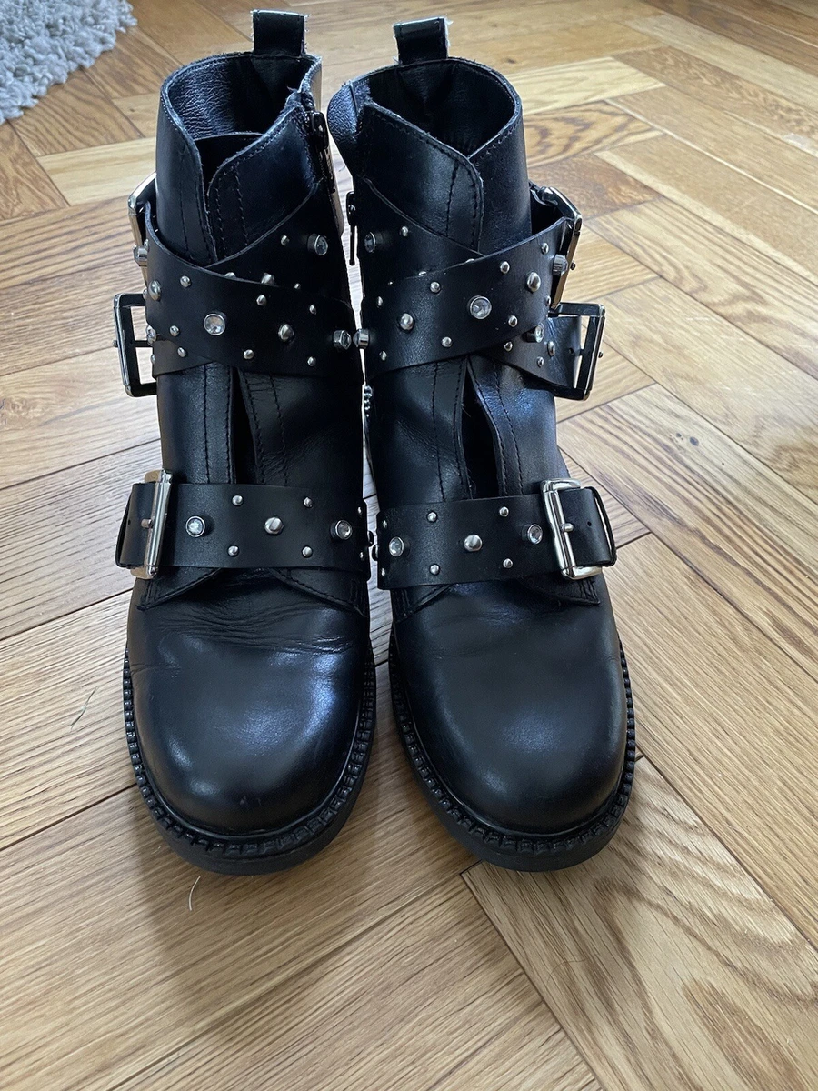 Office top biker boots