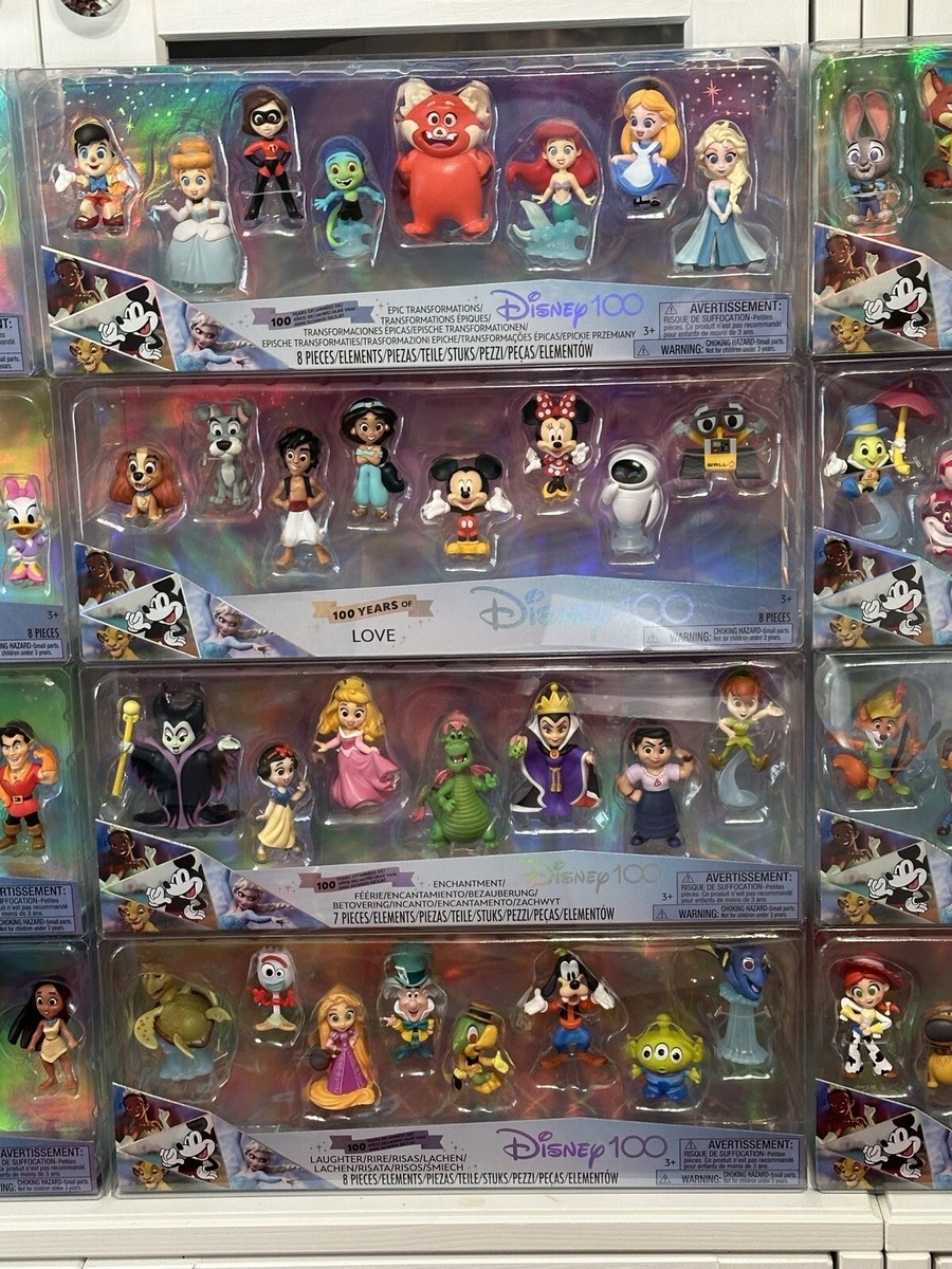 Complete Collection Of 12 Disney 100 Years Of Celebration Figure
