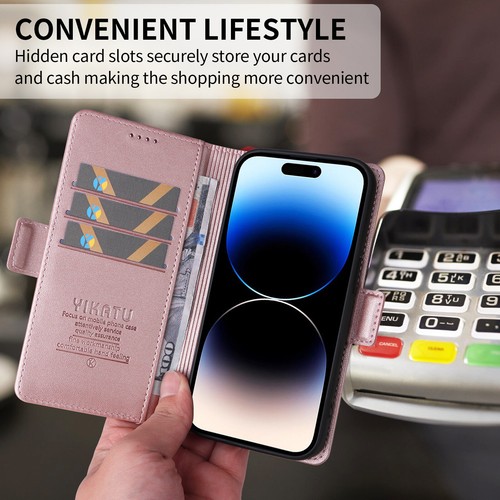 Leather Wallet Case For Samsung GalaxyS25 S24 S22 S23 Ultra S21 S20+ Flip Cover - Picture 59 of 83