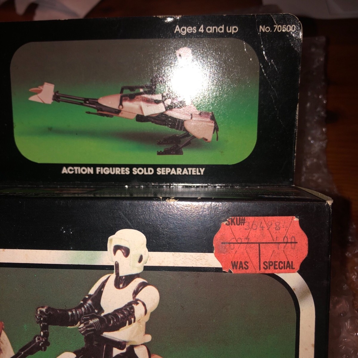オールドケナー Speeder 1980年 1980 Kenner Star Wars Rebel Armored Snowspeeder Complete