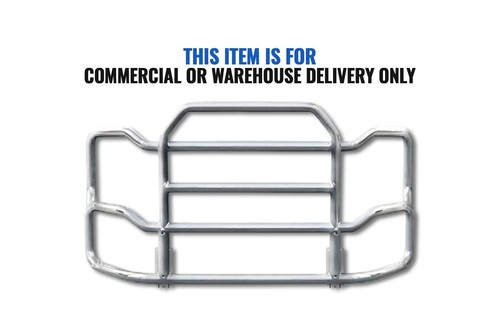 Large Grille Deer Guard, Bracket, Lights Compatible with Mack CH Set-Back 2004+ - Picture 2 of 7