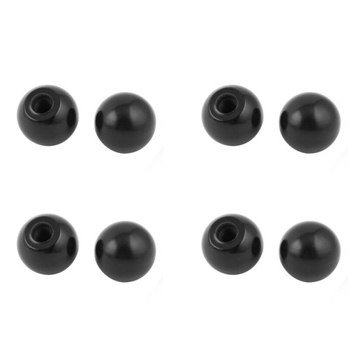 8 8 Pieces 32mm High 35mm M10 Threaded Plastic Ball Knob Ball Handle