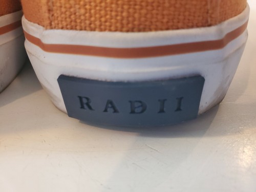Radii Men size 9 navy blue white checker board low top FM1083 The Jax - Picture 5 of 12