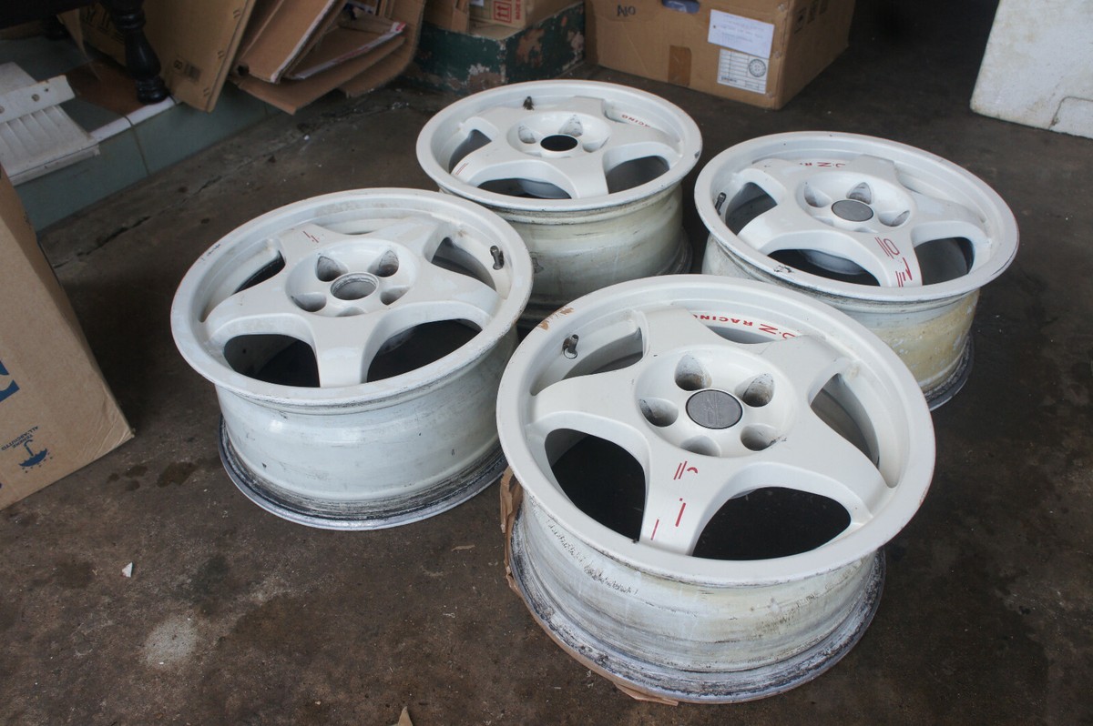 RIMO Dunlop T-E Mesh Rims 2 Piece 15x6.5 5x114.3 240sx S13 S14 300zx