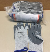 Honeywell Pure Fit PF570 Cut Level 4 Nitrile Palm Coated Gloves Sz 8 Medium 12pr