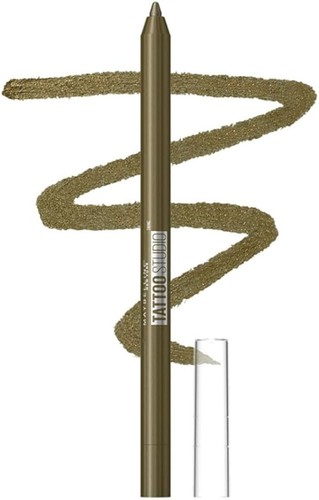 Lápiz delineador de ojos Maybelline Tattoo Studio impermeable de larga duración, - Imagen 9 de 18
