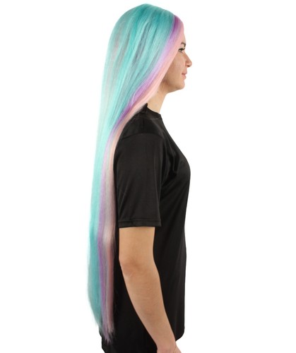 Adult Women's Extra Long Length 36" Inch No Bangs Cosplay Hair Wig, HW-6842A - Picture 199 of 291
