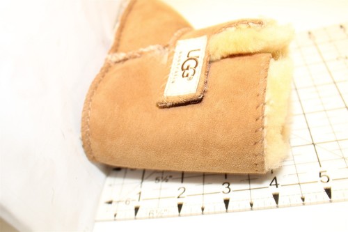UGG Erin NEW Toddler Girls Large Easy On Suede Shearling Soft Sole Booties 5202 - Picture 23 of 24