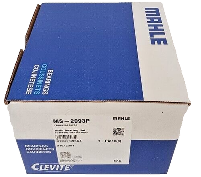 NEW MAHLE Clevite MS-2093P Engine Crankshaft Main Bearing Set
