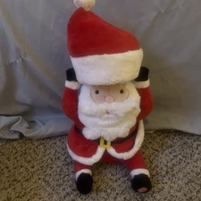 Hallmark Talking Animated PEEK A BOO SANTA Plush "I Can't See You" Christmas