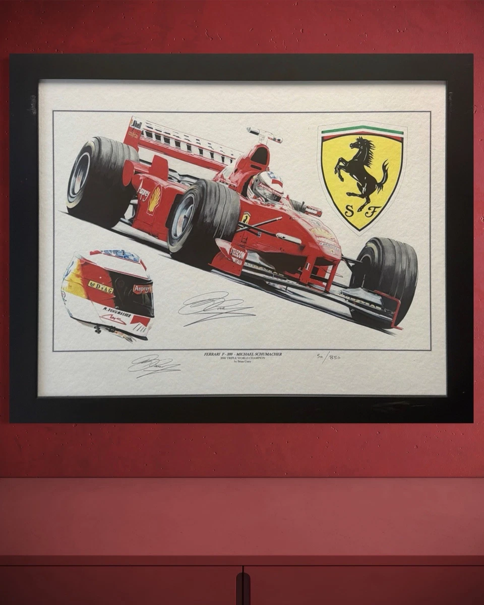Formula 1 亲笔签名版画、印花| eBay