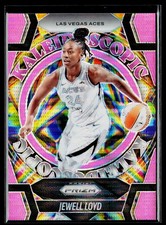 2025 Panini Prizm WNBA Jewell Loyd Kaleidoscopic Pink Pulsar 7 (/75)