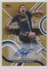 2022 Topps Finest MLS Gold Refractor Auto /50 Alejandro Bedoya #57 Auto