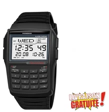 Retro Calculator Watch Digital LED Backlight with Alarm Timer