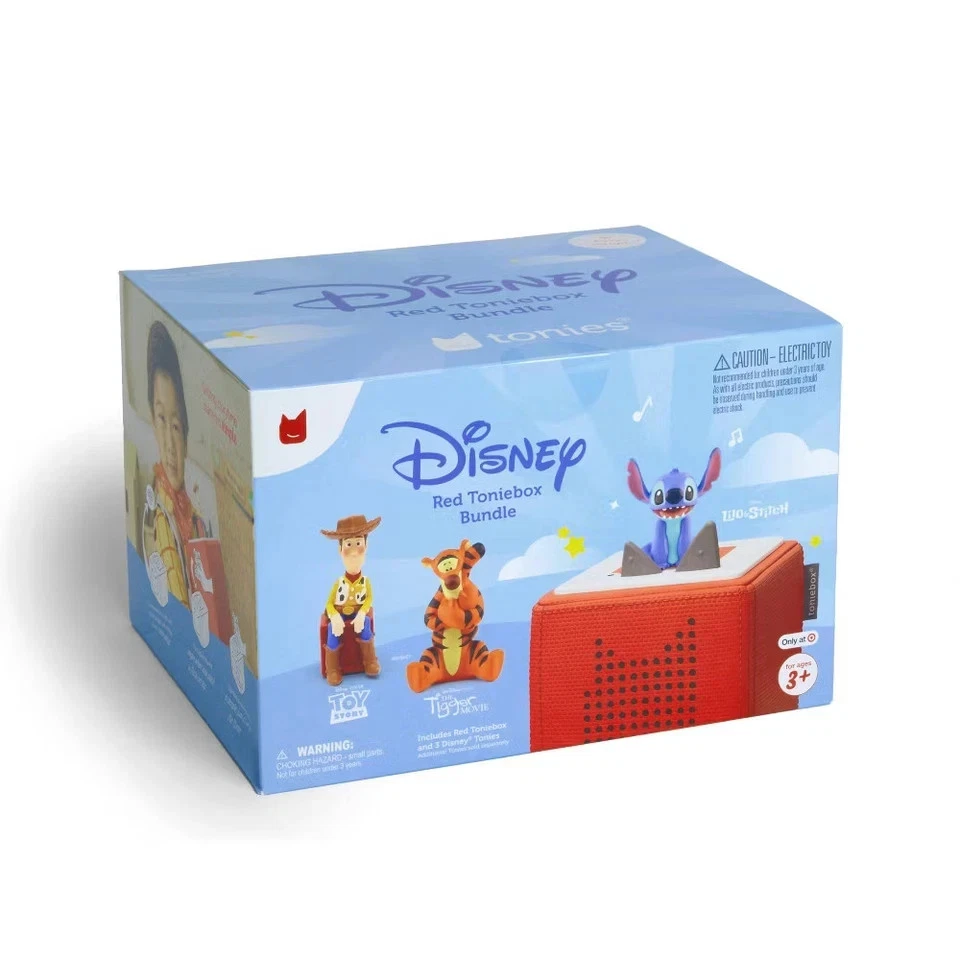 Tonies Disney Tigger, Woody and Stitch Toniebox Audio Player Bundle - Image 2 of 4