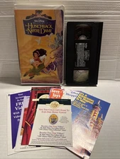The Hunchback Of Notre Dame (VHS, 1997) Clamshell Includes adverts