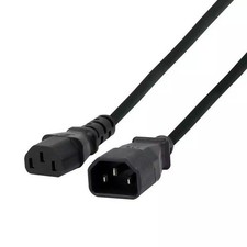 Image of 3m IEC Male - IEC Female Cable High quality IEC Extension Cable