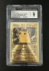 CGC 9 Pikachu Gold Metal Card 58/102 Celebrations 25th UPC POKEMON 2021