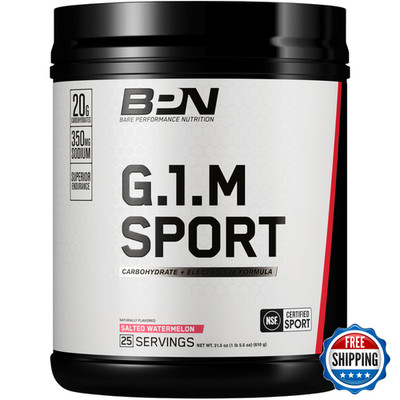 Bare Performance Nutrition Bpn G.1.M Go One More Sport Endurance Training Fuel
