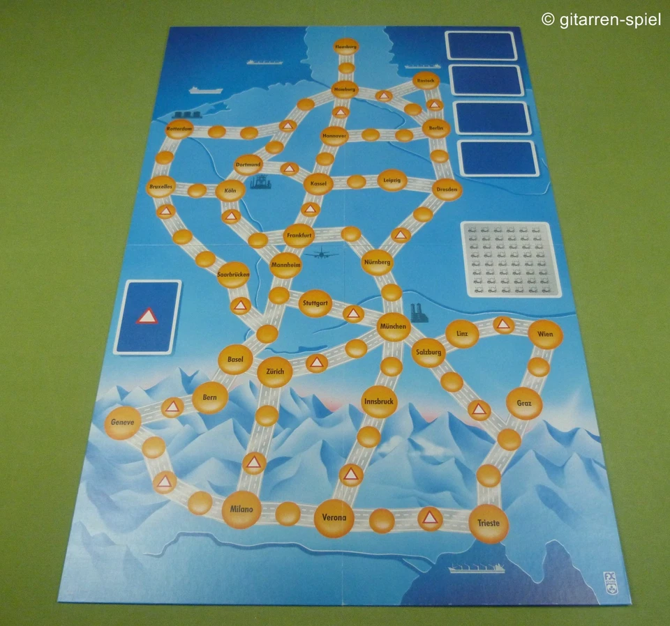 Auf Achse - Komplett 1A Zustand! Seltene Gesamtdeutsche Ausgabe 1991 fx Schmid - Bild 4 von 4