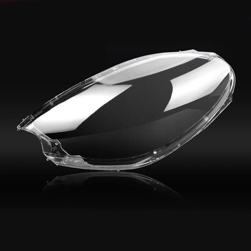 Par de cubiertas transparentes para lentes de faros para Porsche Macan 2015-2018 - PC Foto 4 de 4