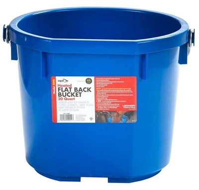 Heated Flat-Back 5-Gallon Bucket
