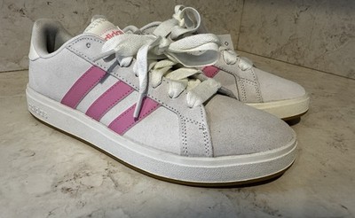 Adidas Women's Grand Court Base 00 Sportswear Size 10 / Color White Pink NWT