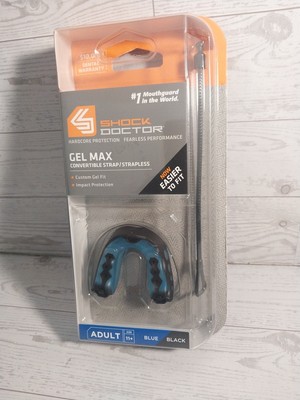 New Shock Doctor Mouthguard Gel-Max Sports Football Basketball Adult Mouth Guard