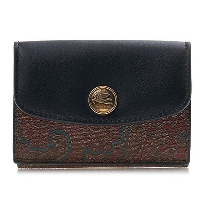 Etro Damen Paisley Kompakt Geldbörse 1I184 8502 1 75826234 [U]