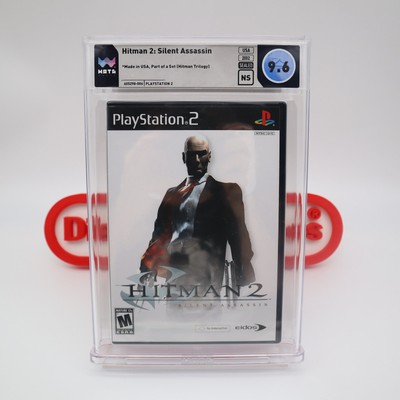 PS2 PlayStation 2 HITMAN 2 II: SILENT ASSASSIN - WATA GRADED 9.6 NS! 
