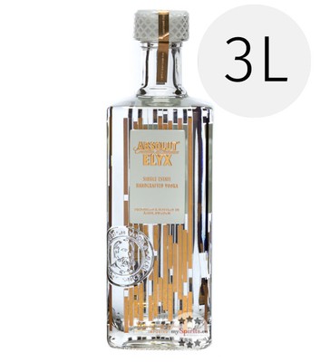 Absolut Vodka Elyx Doppelmagnum / 42,3 % Vol. / 3,0 Liter-Flasche