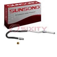 Sunsong Tube To Rack Power Steering Pressure Line Hose for 1995-2004 Toyota aj