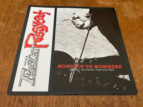 FASTER PUSSYCAT Nonstop To Nowhere 12" Maxi-Single Vinyl 1992 3 Non-Album Tracks