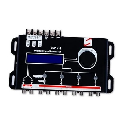 SSP 2.4 Digital Signal Processor & Equalizer   15-Band 2 Input - 4 Output