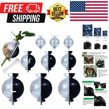 9 PCS Air Layering Propagation Kit, Reusable Half Clear Grafting Ball, Air La...