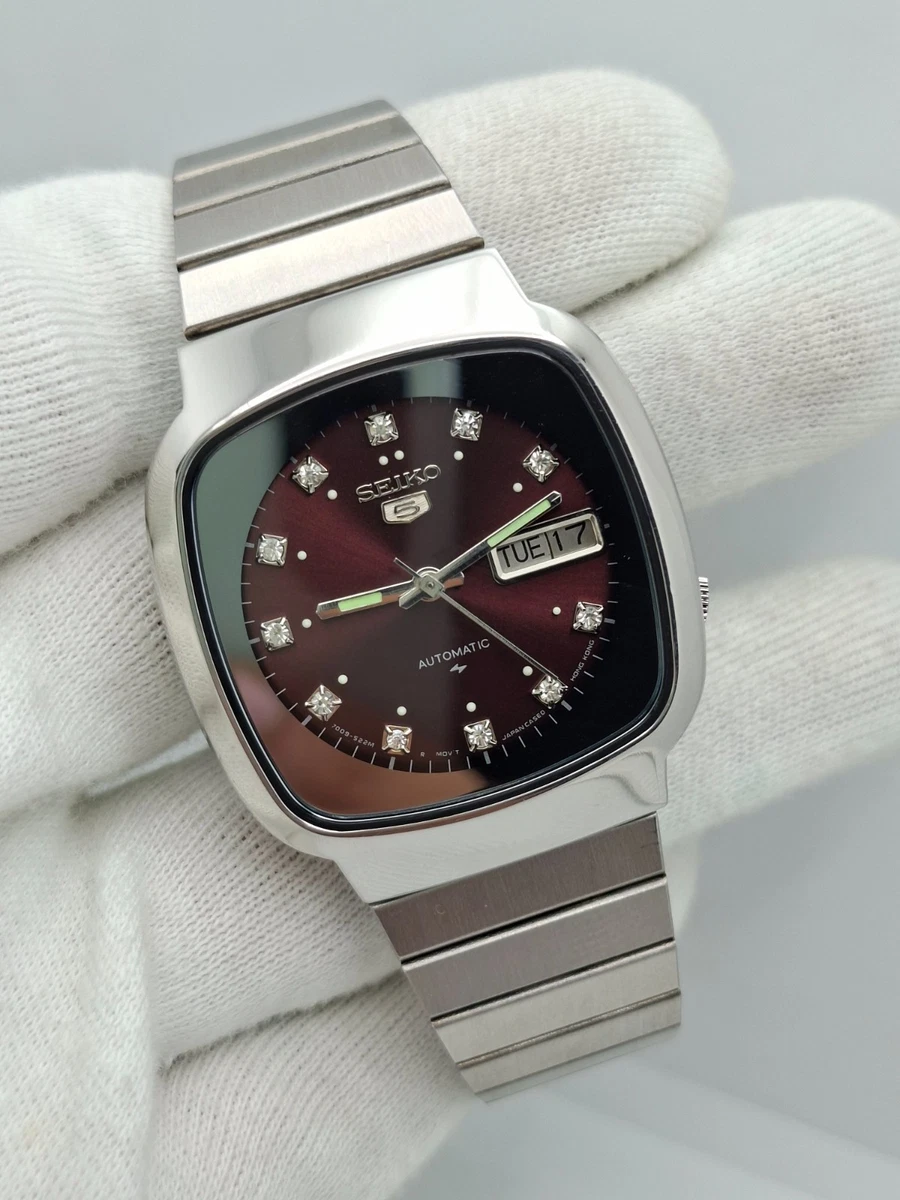 Seiko 5 Mechanical (Automatic) Square Wristwatches for sale - eBay