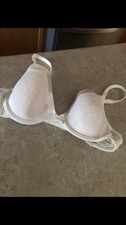 Womens Warners White Bra size 34B VGUC Style 01324 TW