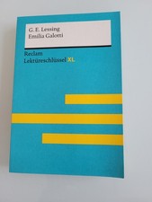Gotthold Ephraim Lessing: Emilia Galotti von Theodor Pelster (2017, Taschenbuch)