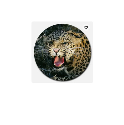 Get COMPLIMENTS! LEOPARD ANIMAL Pendant on plated 925 Silver 20'' 22'' Necklace